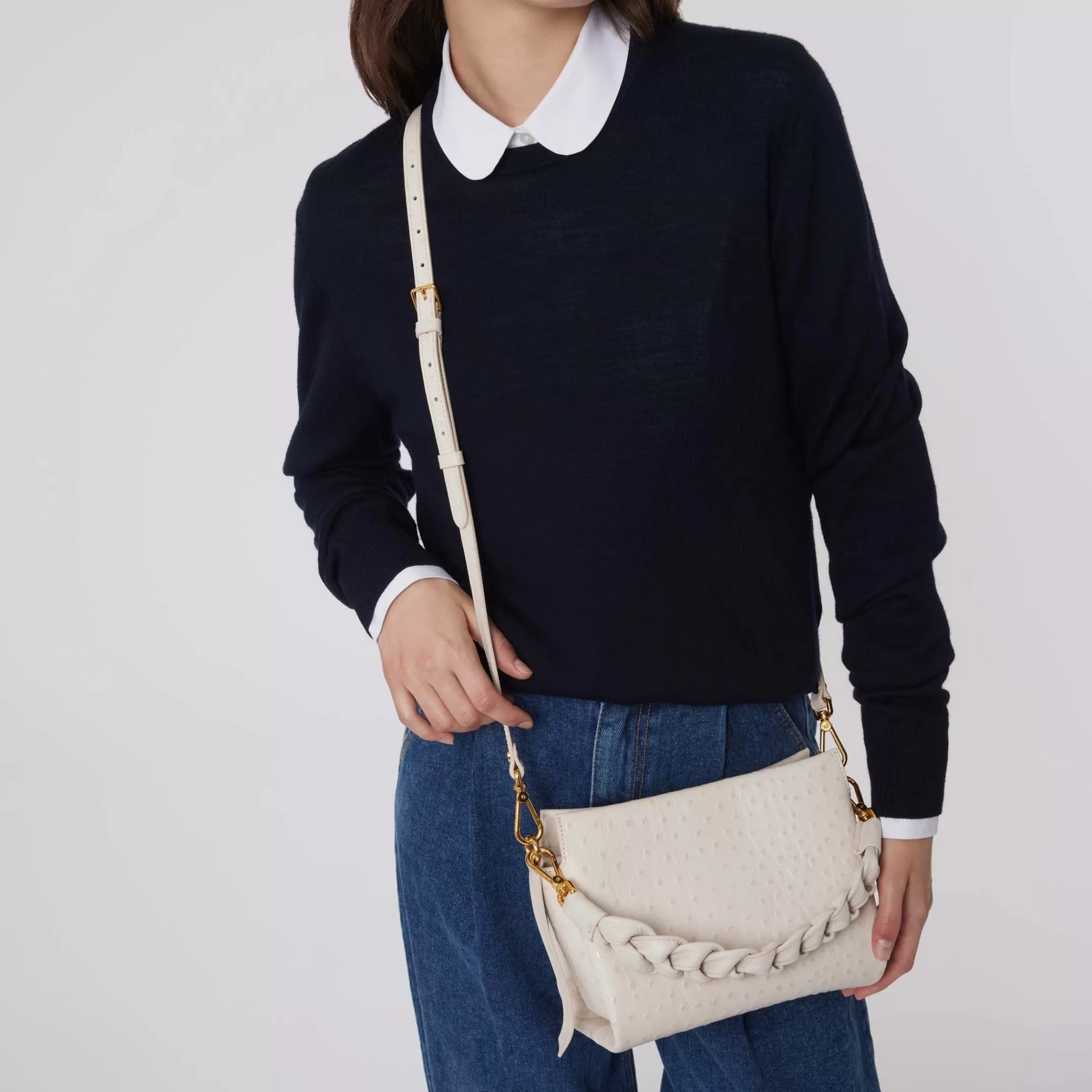 Cheap Boheme Ostrich Small Borse A Mano
