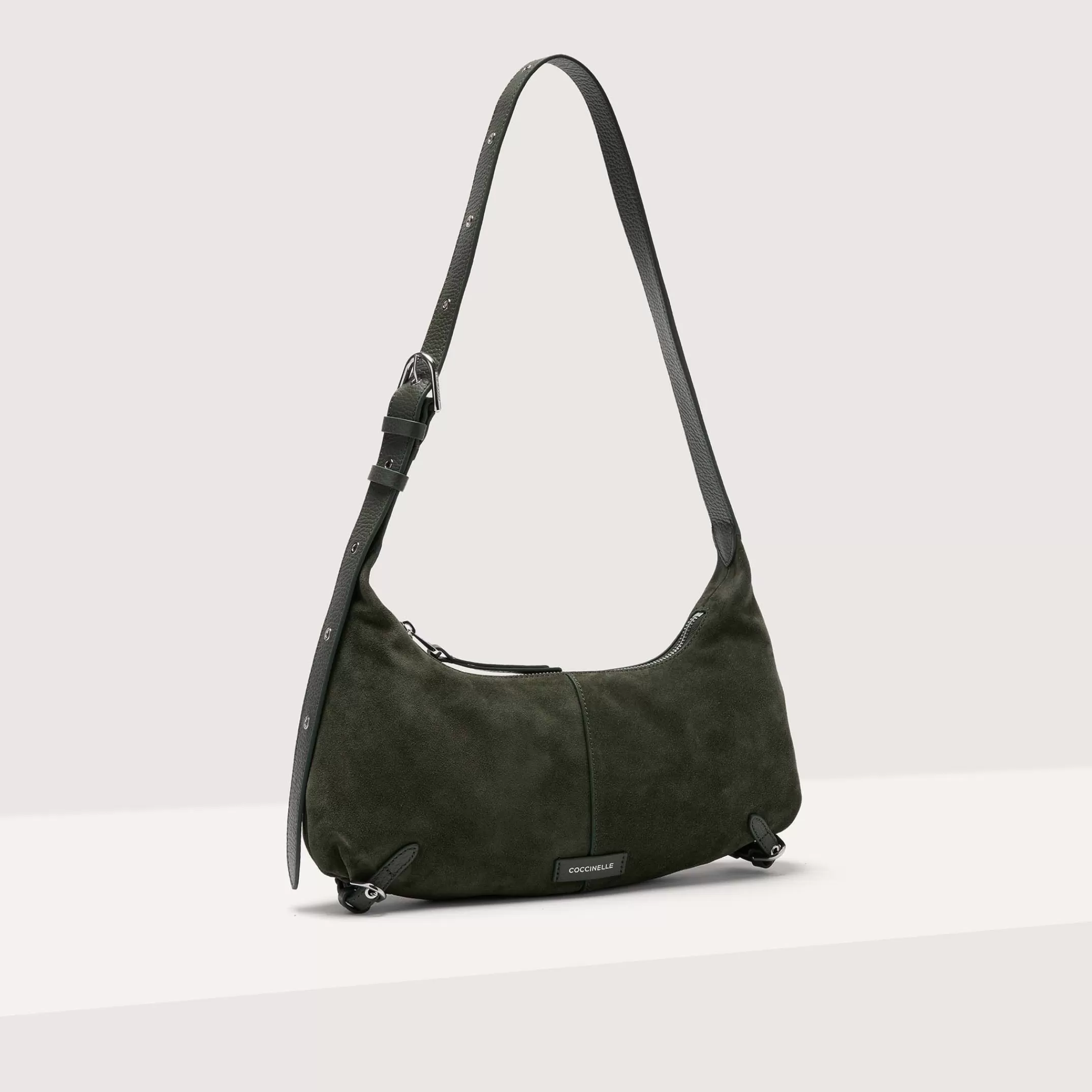 Clearance Abigail suede bimaterial small Borse A Spalla