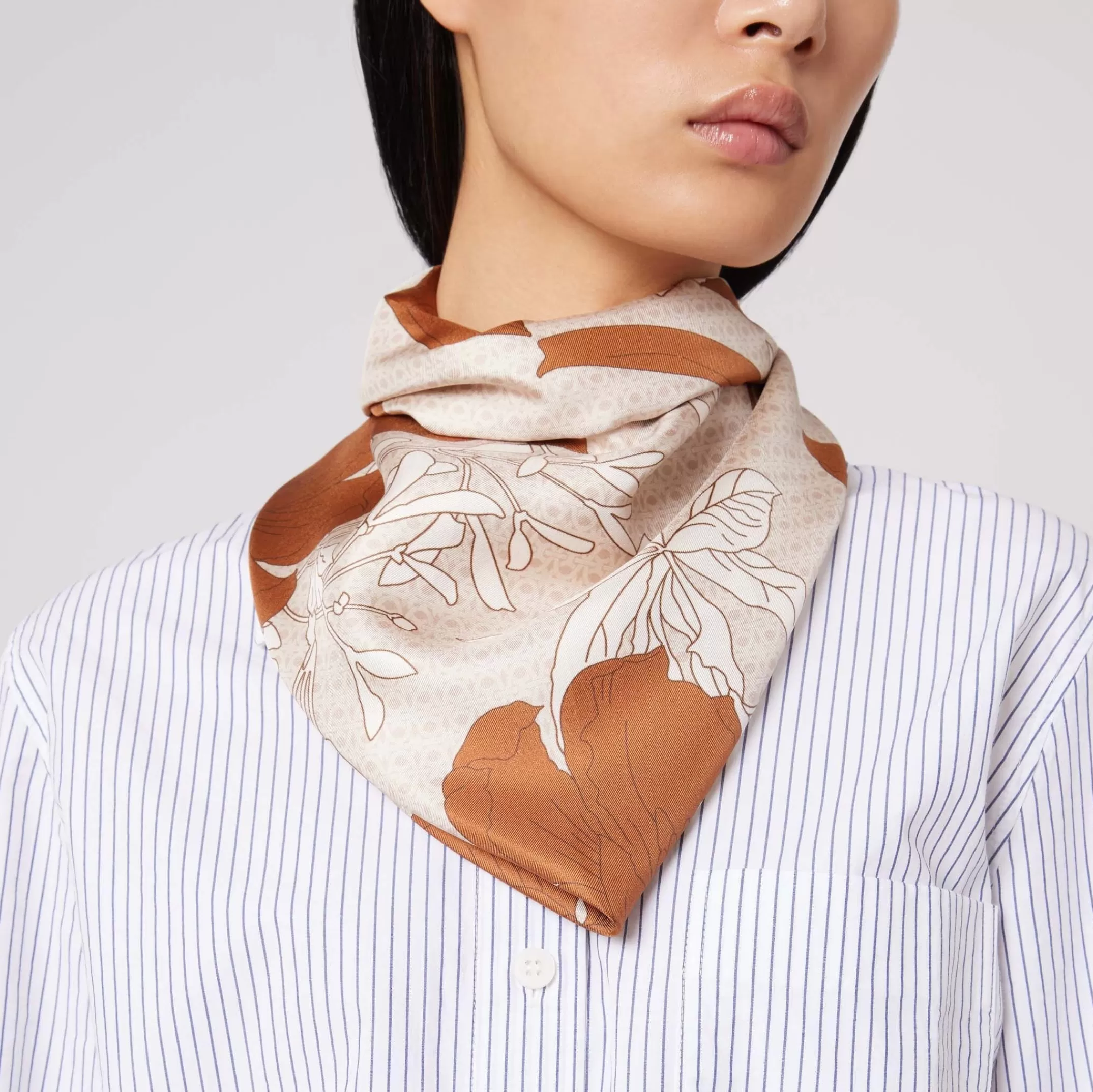 Store Floral Monogram Sciarpe & Foulard