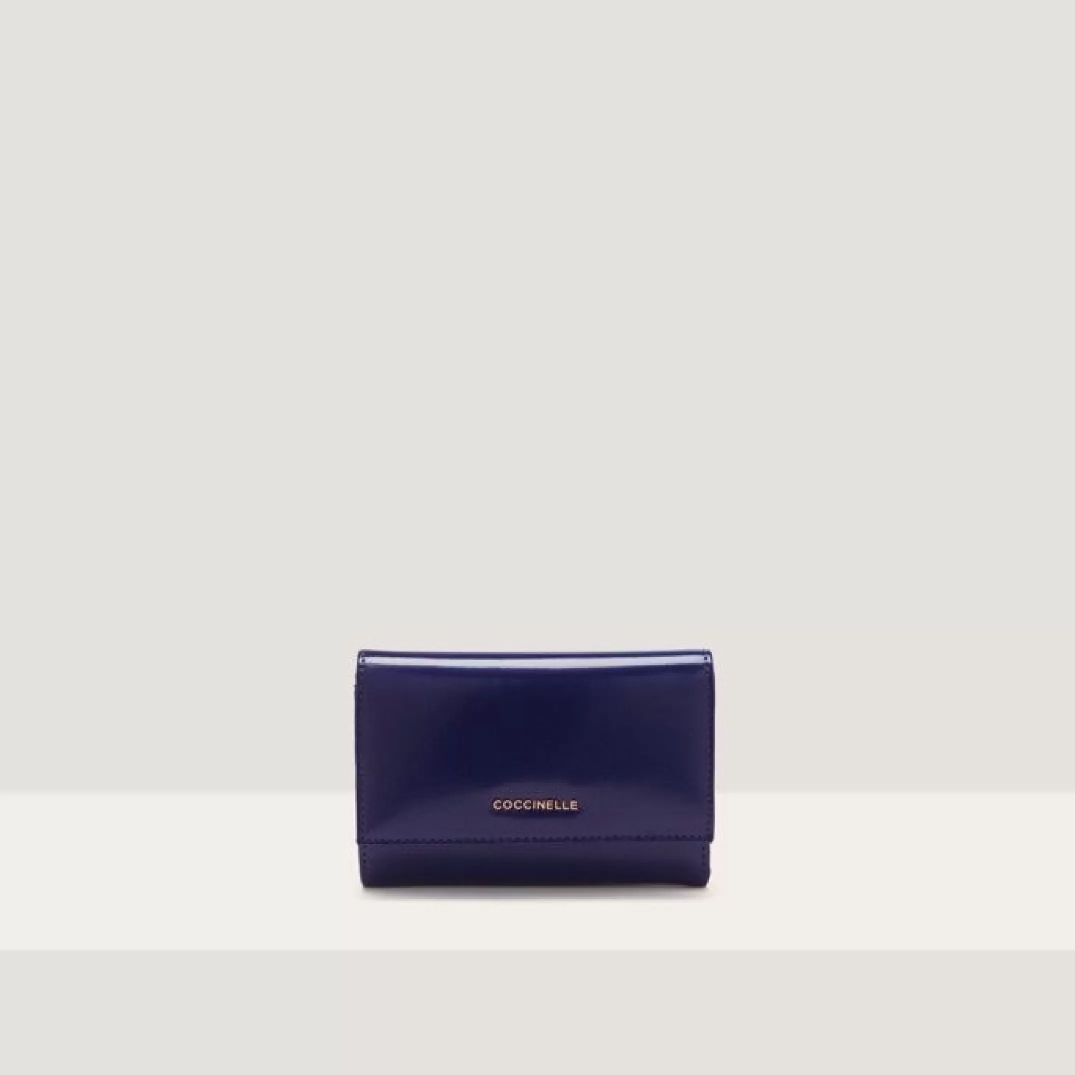 Cheap Metallic Shiny Calf Portafogli E Piccola Pelletteria
