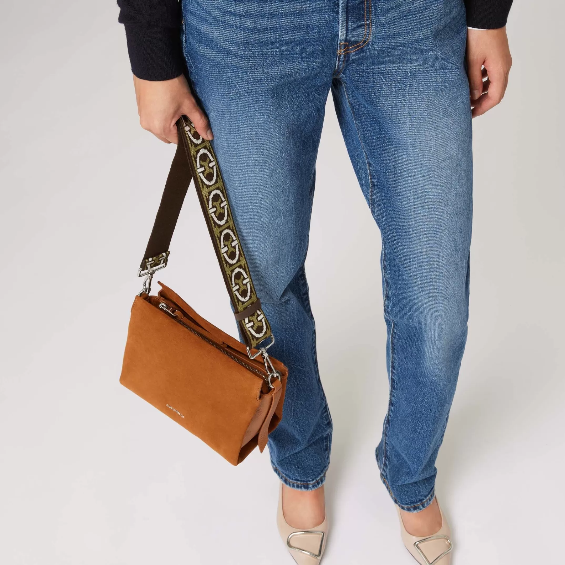 Clearance Monogram Tricolor Tracolle