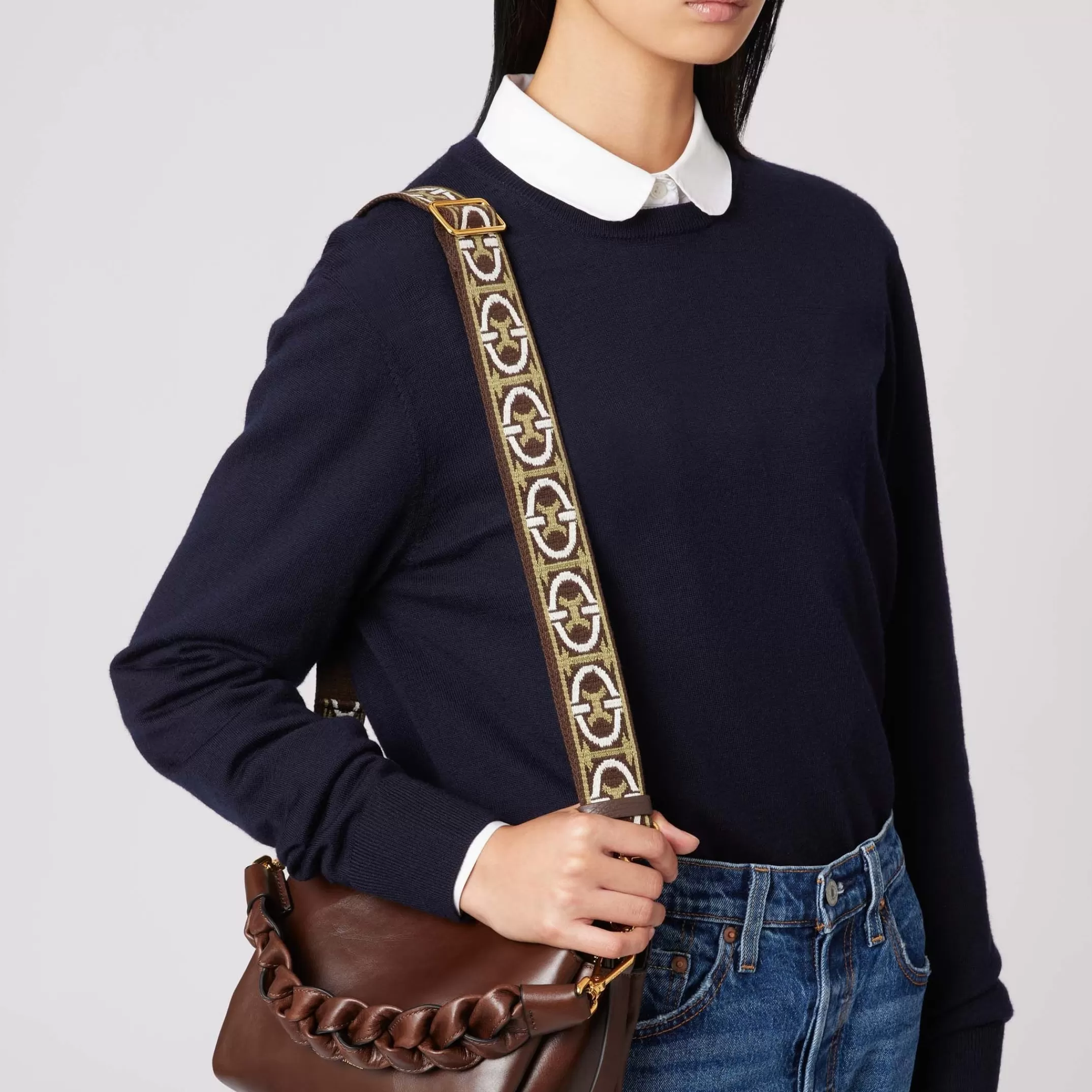 Clearance Monogram Tricolor Tracolle